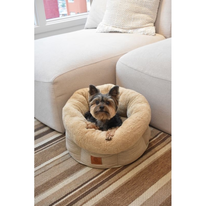 Cama Pet Toca Pelúcia Carneirinho Inverno Quentinha Cães Gatos Ferpa Pets Original
