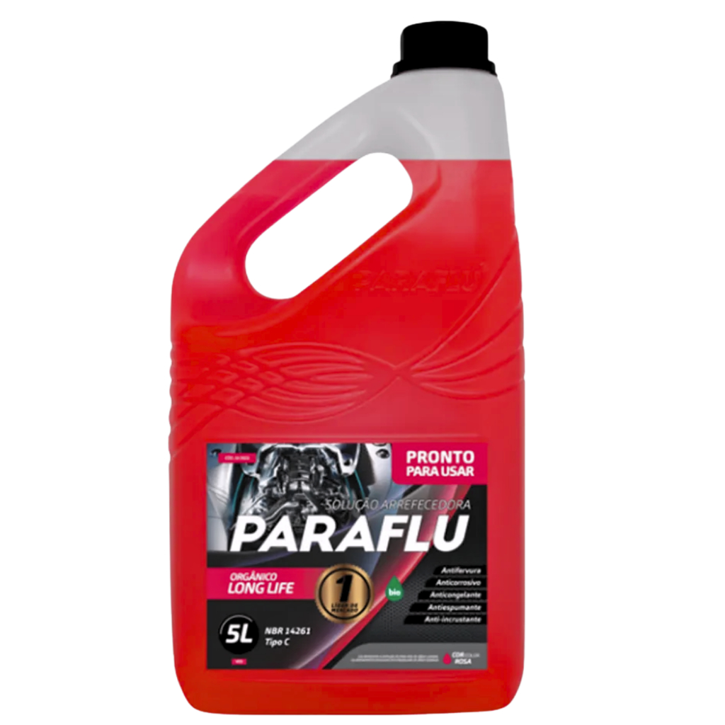 Paraflu Aditivo De Radiador Pronto Para Usar 5 Litros Rosa