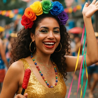 Tiara Flor Carnaval Festa Cosplay Show Aniversário Evento em Oferta na Shopee