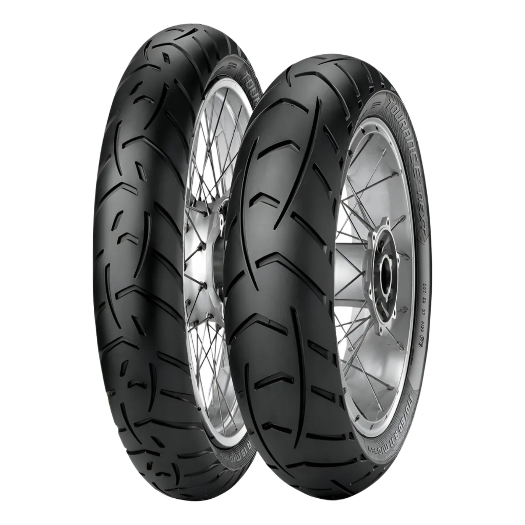 Par Pneu 90/90-21 + 150/70-18 Moto Tourance Next Metzeler em Oferta na Shopee