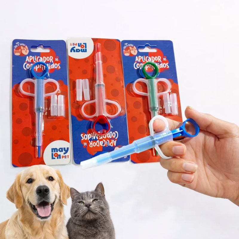 💊Aplicador de Comprimido Pet | Facilita Dar Remédio | Cachorro e Gato