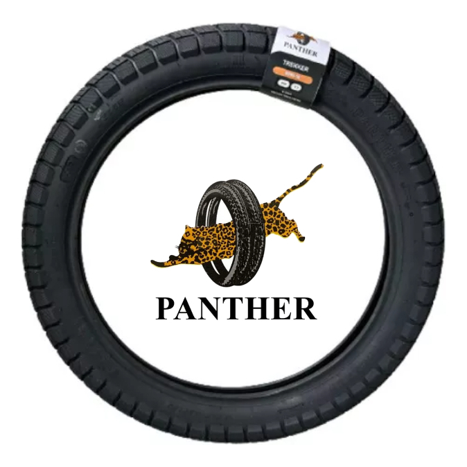 Pneu Novo Traseiro Moto 100/90-18 Panther Trekker Cg Titan
