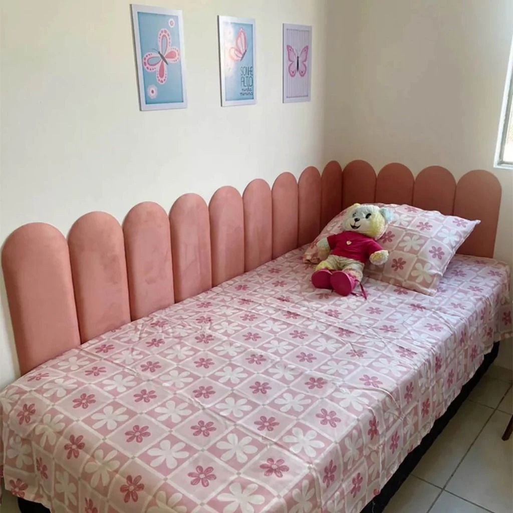 KIT ATÉ 15 CABECEIRA NUVEM ESTOFADA ADESIVA MODULAR CAMA SOLTEIRO CASAL QUEEN KING - ENVIO IMEDIATO em Oferta na Shopee