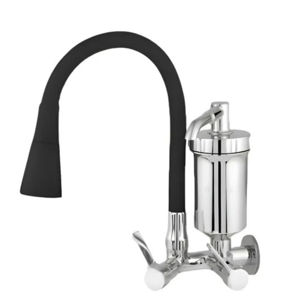 Torneira Cozinha Filtro Parede Tubo Cone Luxo Preto.XHL_HOME