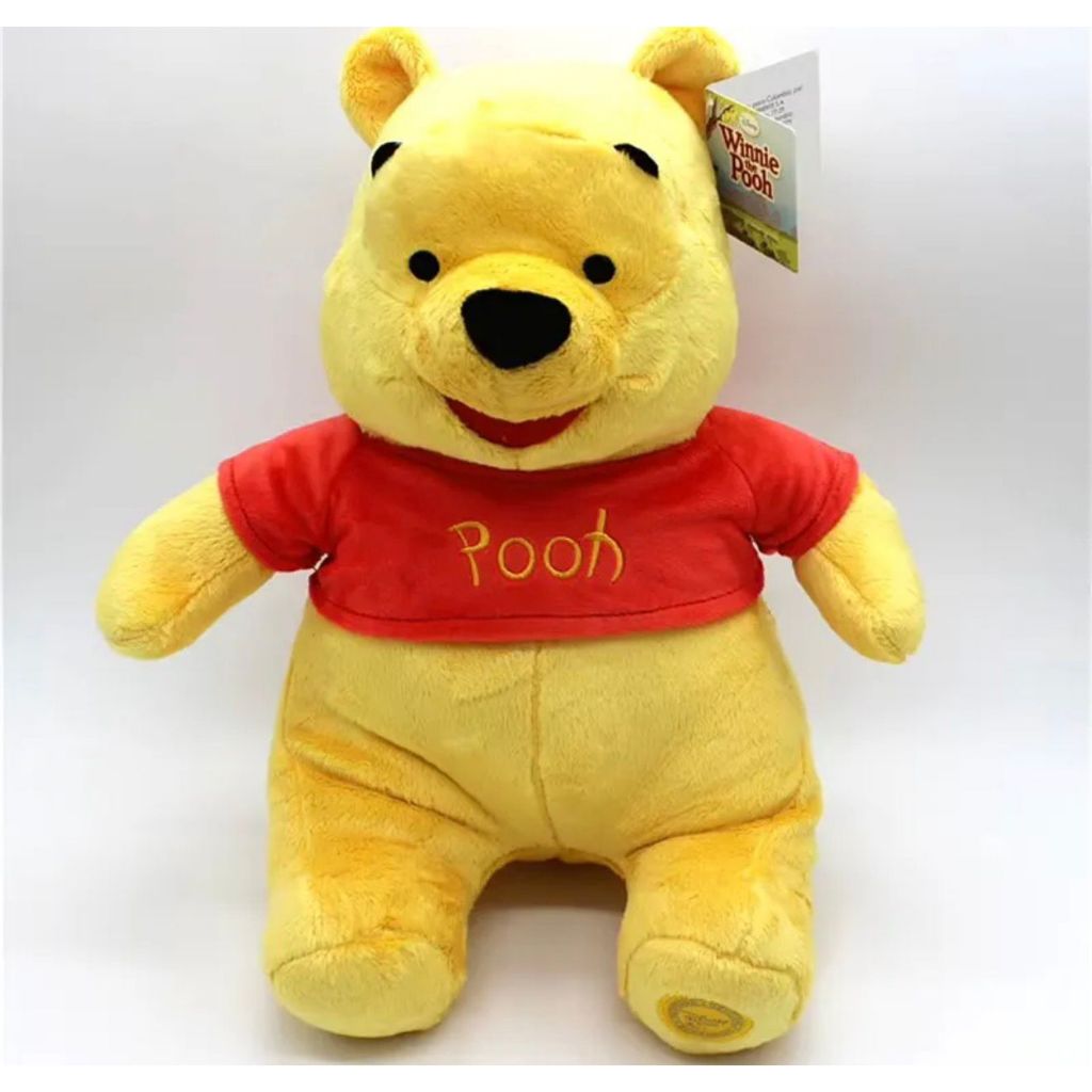 Pelúcia Urso Pooh 40cm Original Disney Tigrão Leitão Bisonho Antialérgico Turma do Pooh em Oferta na Shopee