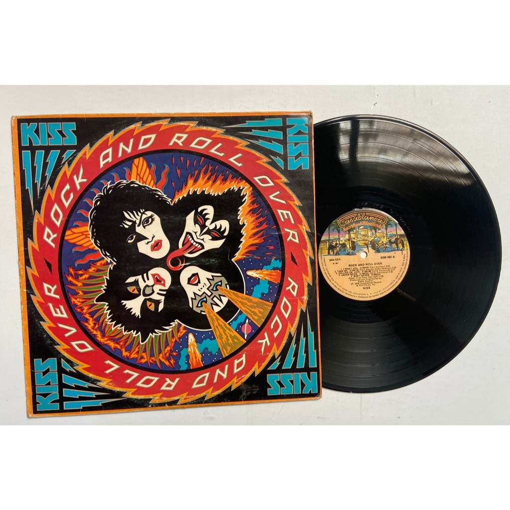 Lp Kiss Rock And Roll Over