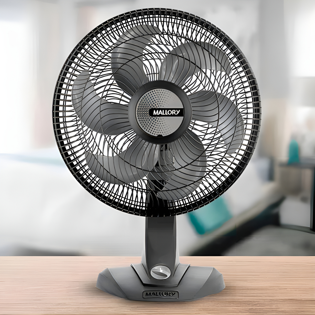 Ventilador Silencioso Mallory Turbo Compact 30 cm 6 pas 220v em Oferta na Shopee