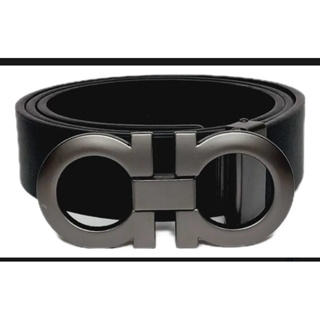 Cinto Masculino Luxo Couro Dupla face preto/marrom em Oferta na Shopee