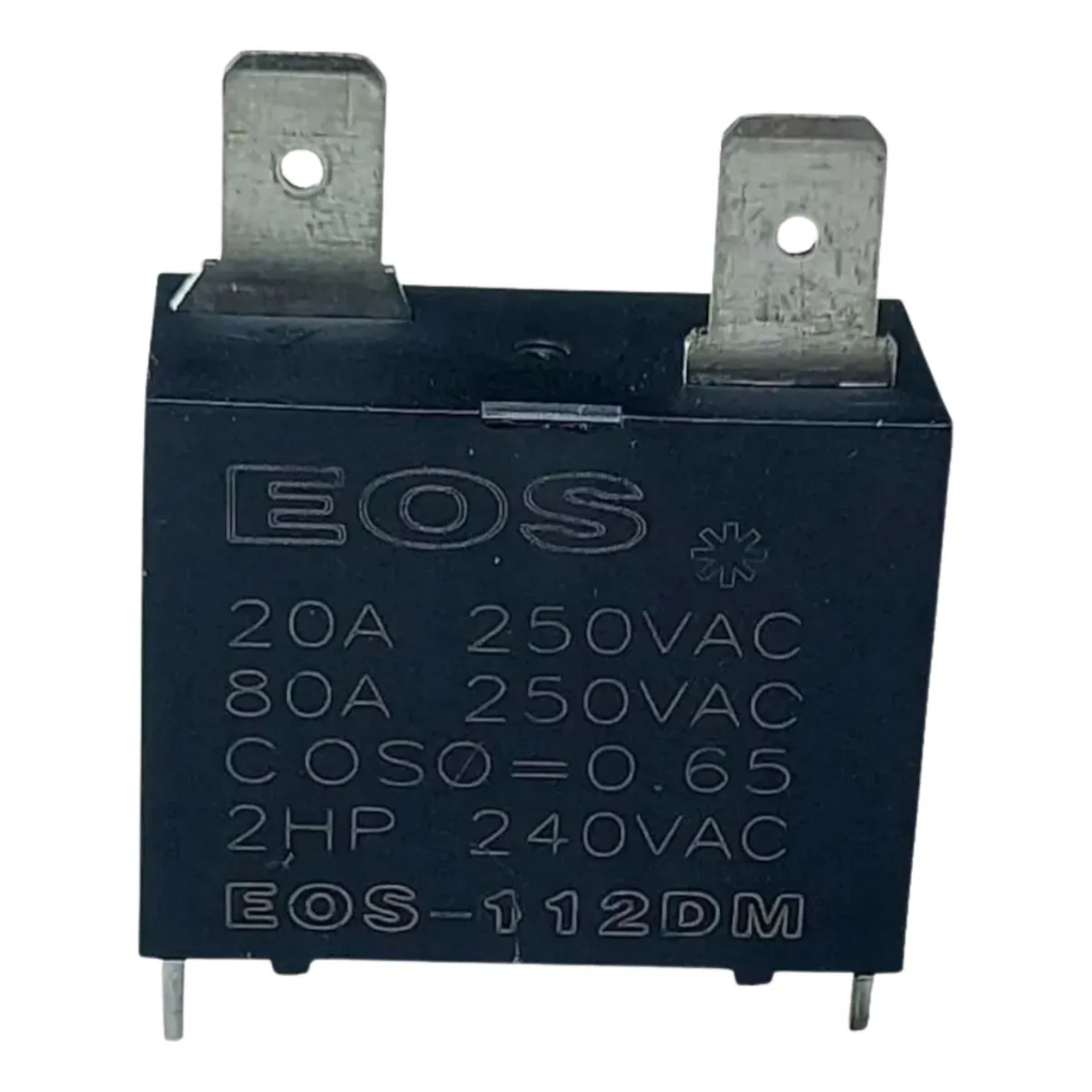 Rele 112DM EOS Para Placa Ar Condicionado Split 9000 A 24000 Btus 20A 250VAC 12V Universal Original
