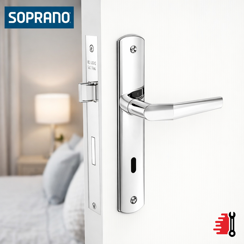 Fechadura Interna Soprano Popline ESP 26 40x53 PY45 Cromada