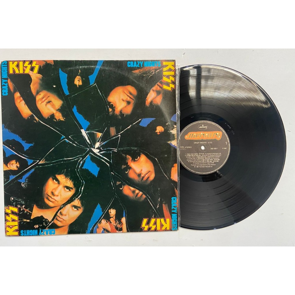 Lp Kiss Crazy Nights