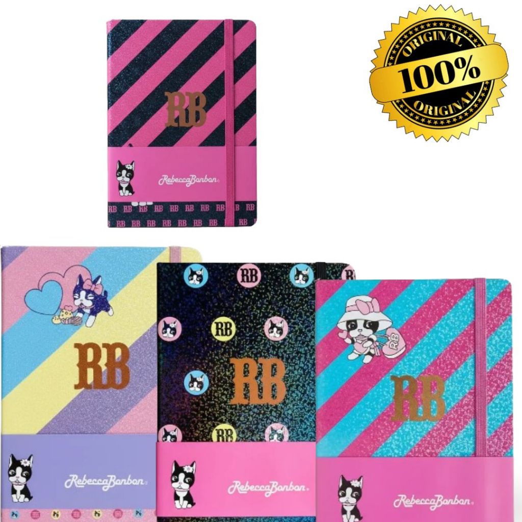 Caderneta Rebecca Bonbon Notebook RB2001 em Oferta na Shopee