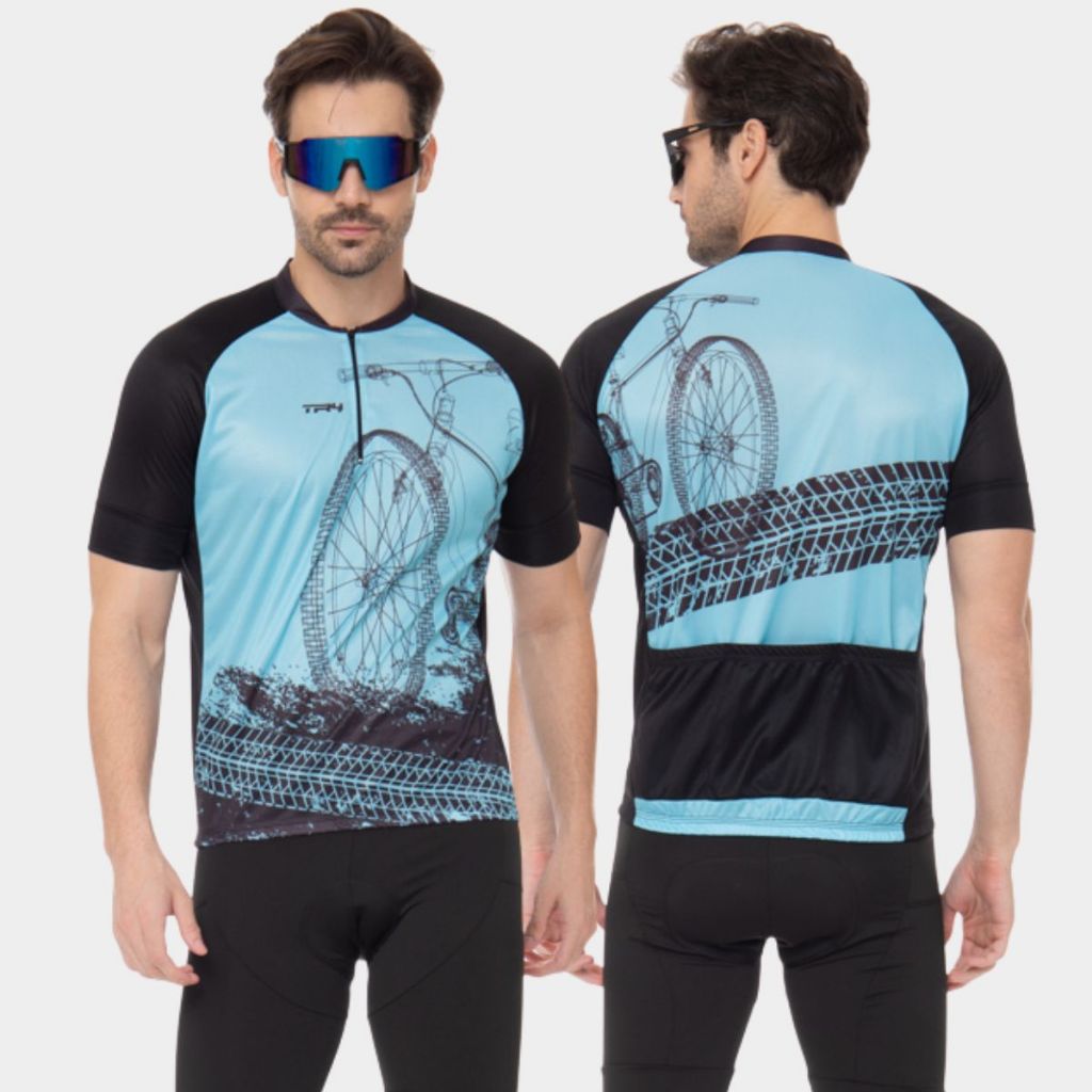 Conjunto Ciclismo Masculino Várias Cores Camiseta Bicicleta + Bermuda Acolchoada · foto 2