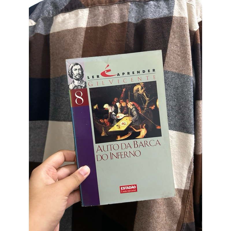 Livro Enem Vestibular Auto da Barca do Inferno Gil Vicente Ler é Aprender Estadão Literatura Clássica Escola  Vestibular