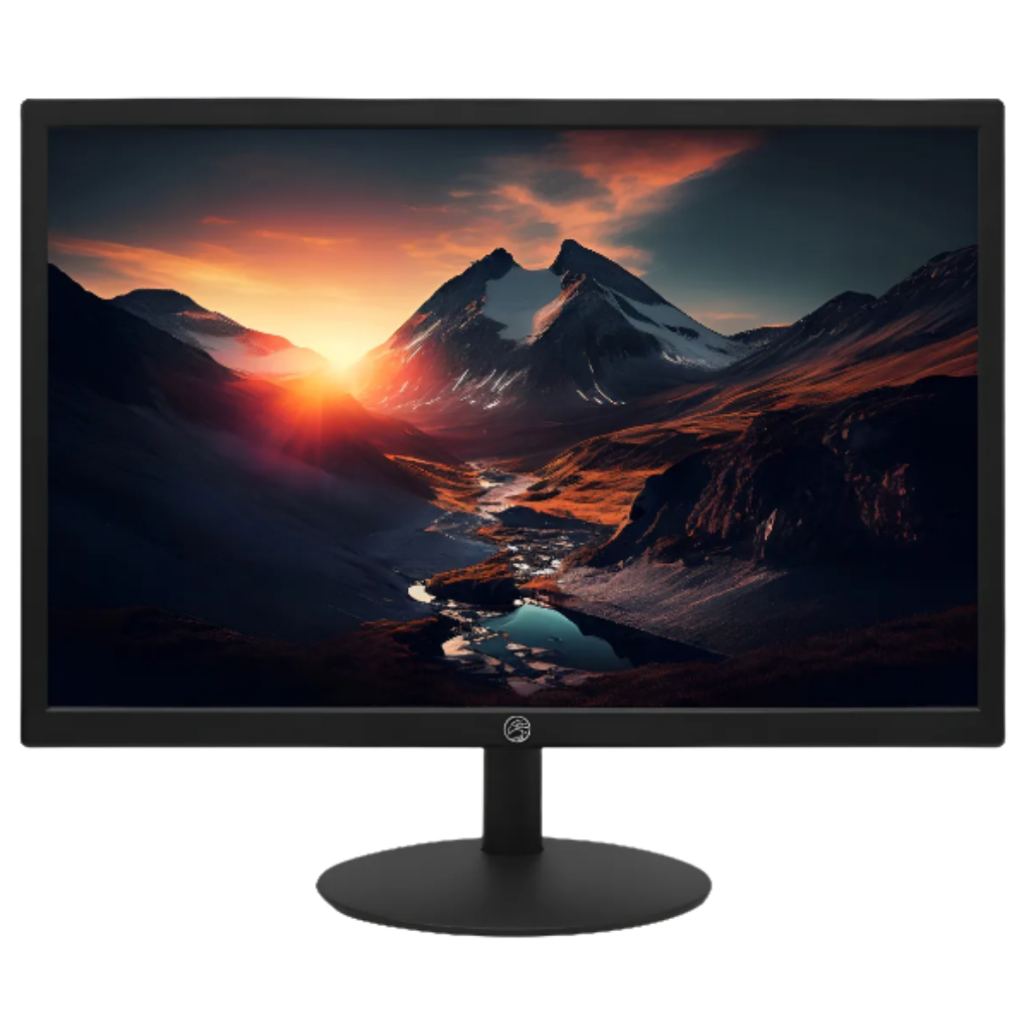 Monitor LED 19" Widescreen BrazilPC/Tronos Preto – Full Hd, 110v/220v
