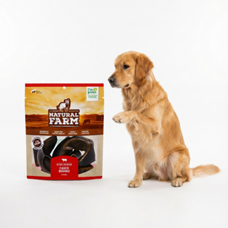 Mordedor Natural Para Cães Natural Farm 6 Unid Casco Bovino em Oferta na Shopee