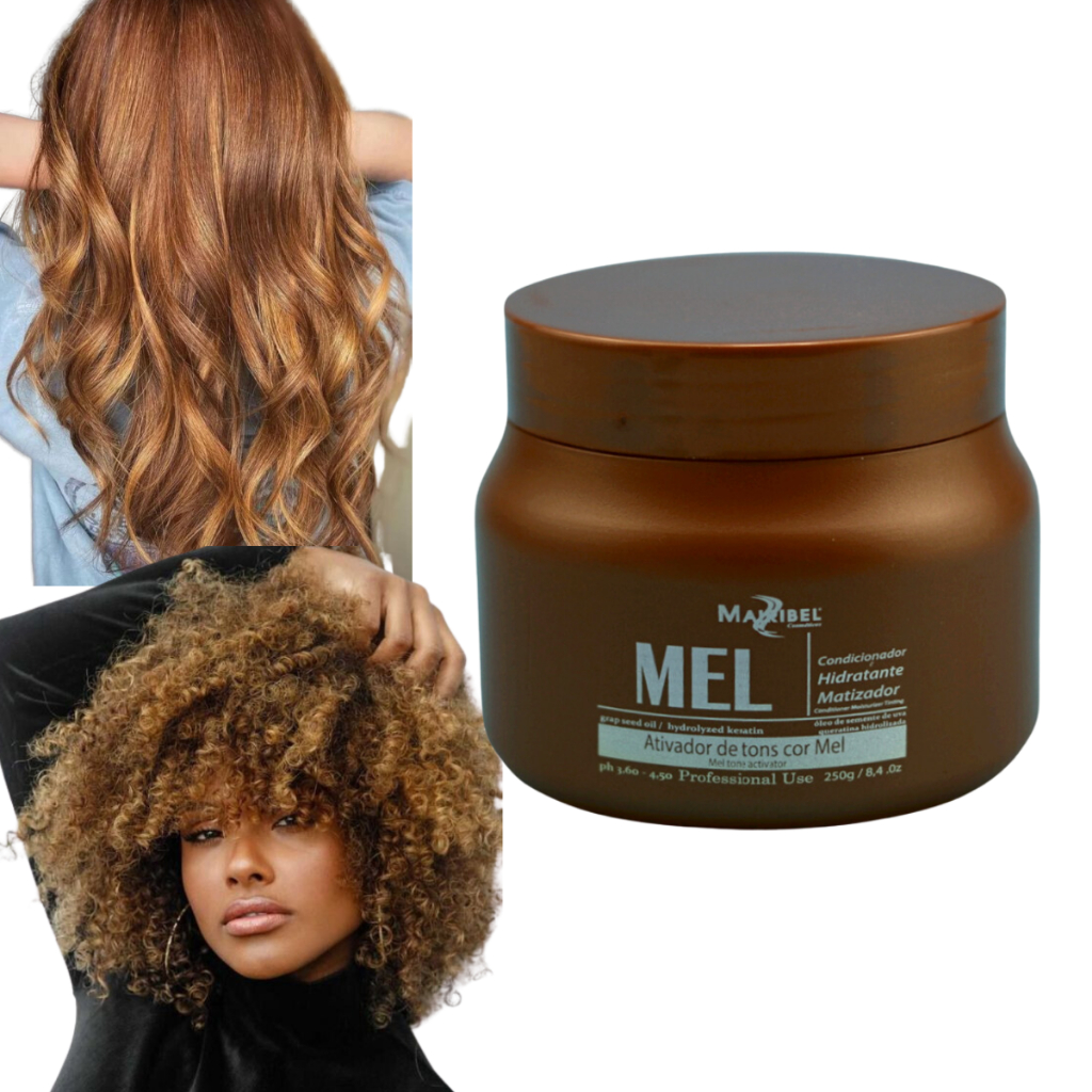 Máscara Matizadora Mairibel Mel Morena Iluminada Hidraty 250g
