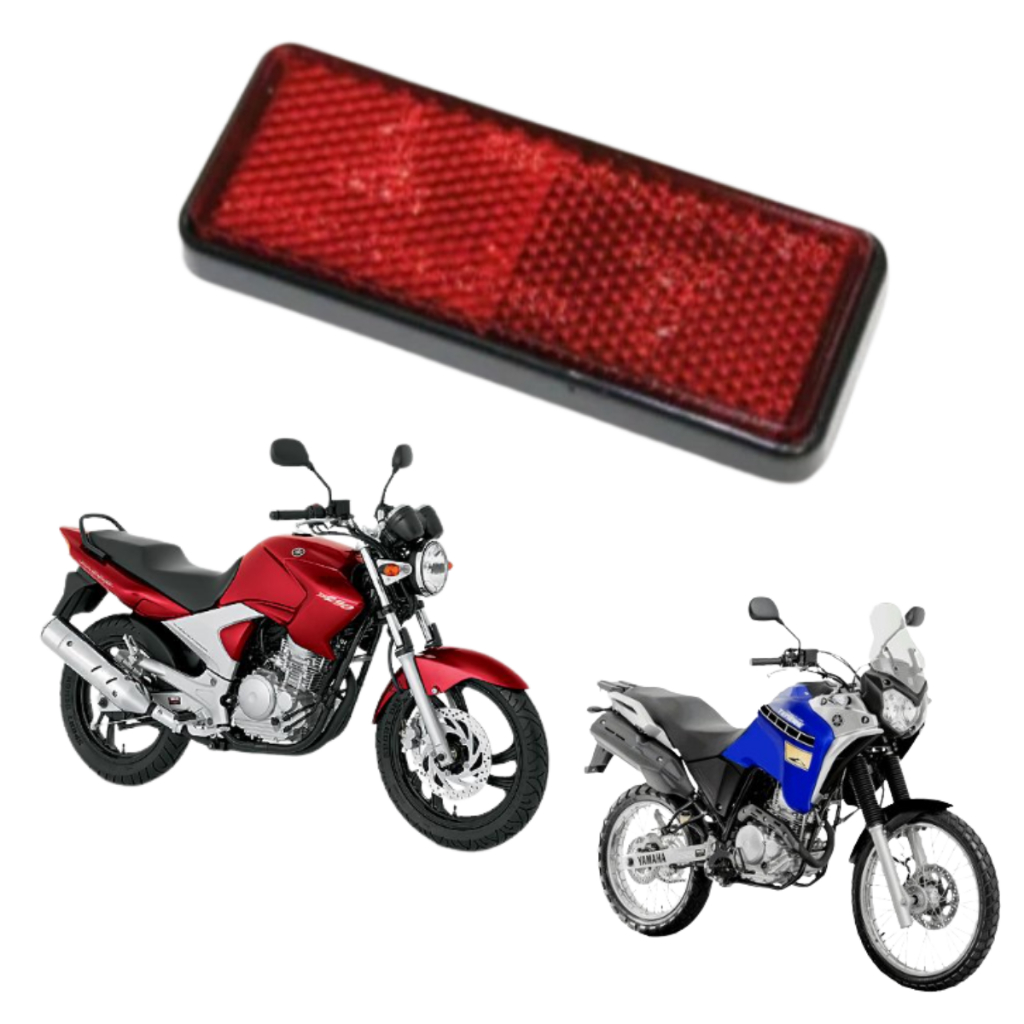 Refletor Paralama Traseiro Fazer Lander Tenere 250 Olho de Gato