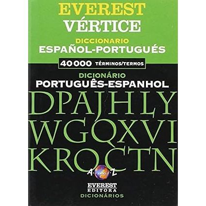 EVEREST VERTICE DICIONARIO (ESPANHOL-PORTUGUES) Capa comum