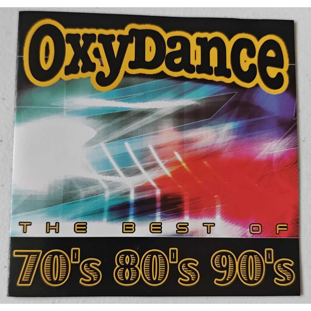 CD OXYDANCE (THE BEST OF 70's 80's 90's) FLASH HOUSE + EURO HOUSE