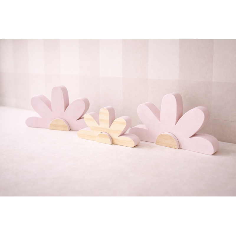 kit 3 meia flor, perfeita para comprar a decoração com charme e elegância.
