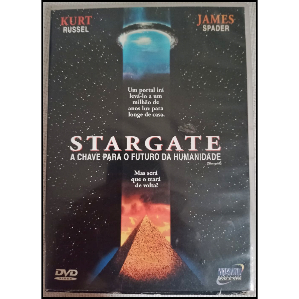 DVD Stargate: A Chave para o Futuro da Humanidade - Original