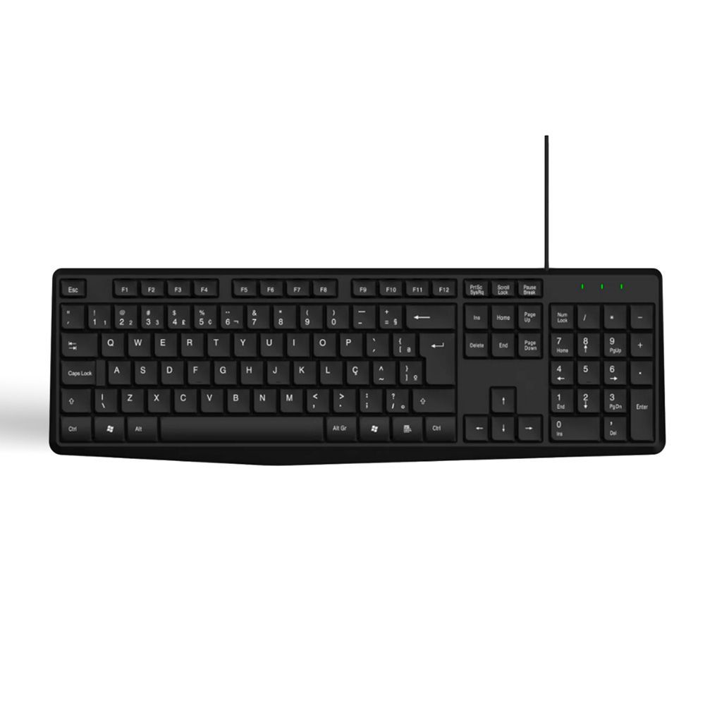 Teclado premium de alta qualidade, macio e leve para escritorio pc de mesa em Oferta na Shopee