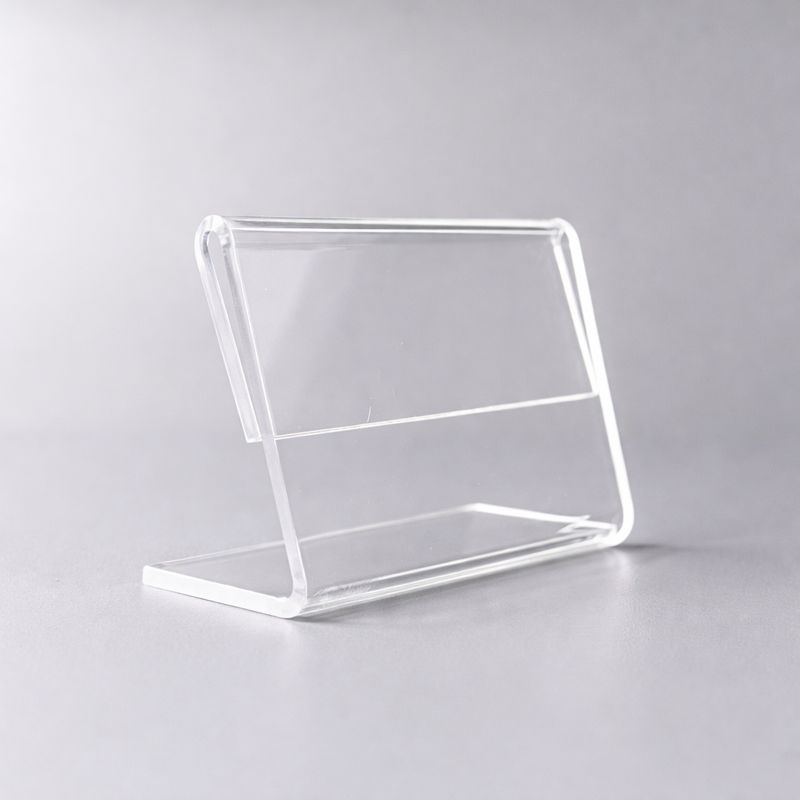 Kit 20 Displays Acrílicos 5x3cm Porta Preço para Buffet e Vitrine em Oferta na Shopee