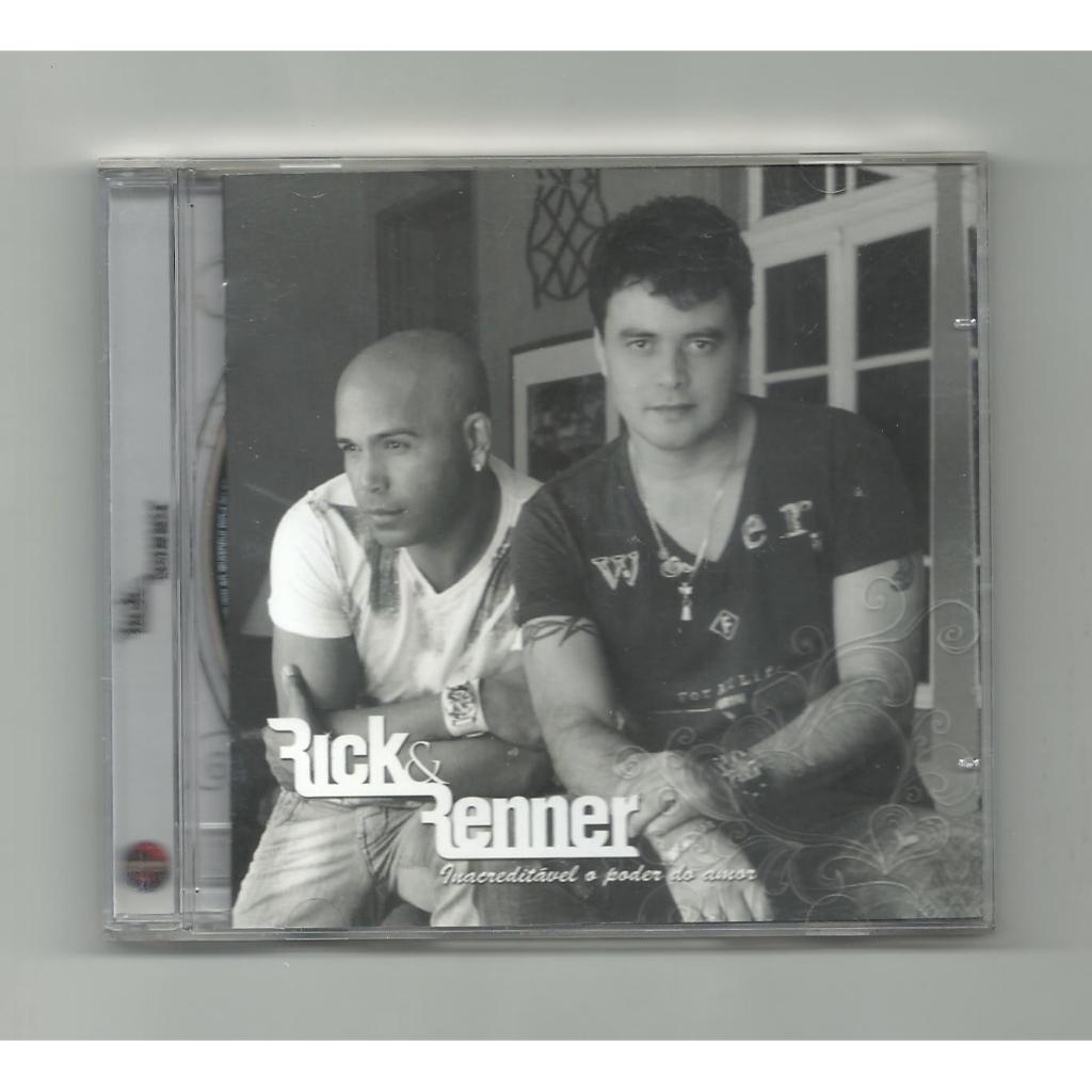 CD Rick & Renner – O Inacreditável Poder do Amor - Nacional - 2012 - genero: sertanejo