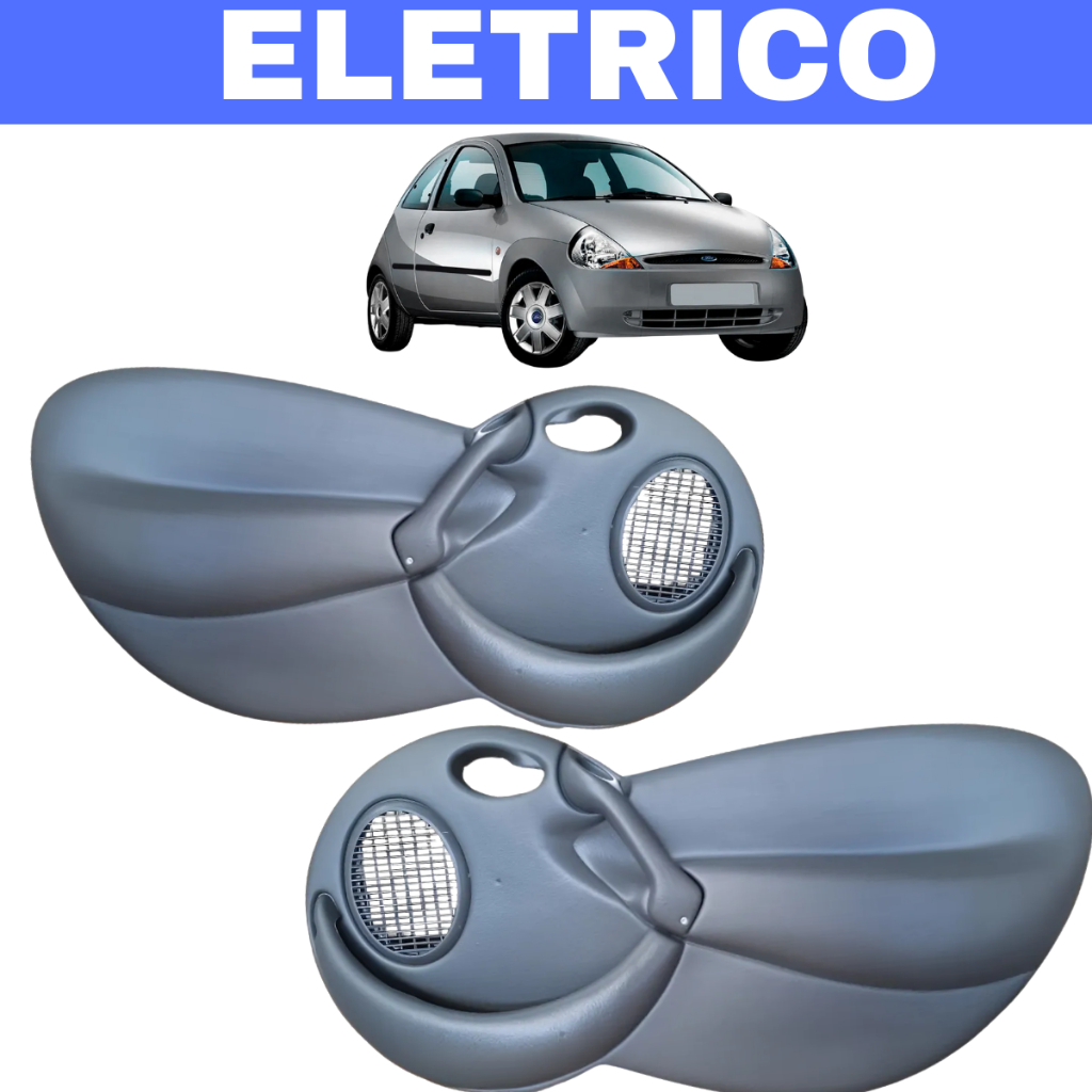 Par Forro Porta Ford Ka Diant 97/07 Elétrico C/ Apoio C/tela em Oferta na Shopee
