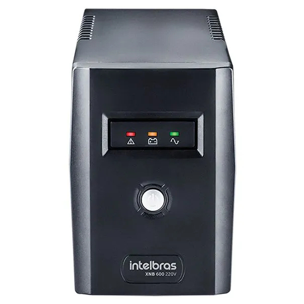 Nobreak Interativo Monovolt Intelbras XNB 600VA 220V Para CFTV PC TV Modem
