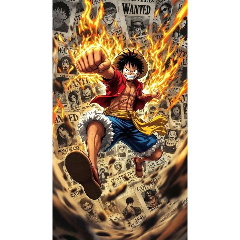 Caderno One Piece Brochura 96 Fls Grande ENVIO IMEDIATO Personalizado