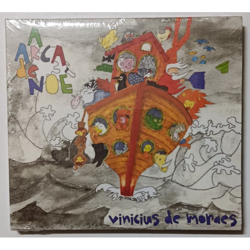 CD - VINICIUS DE MORAES - ( A ARCA DE NOÉ ) - DIGIPACK