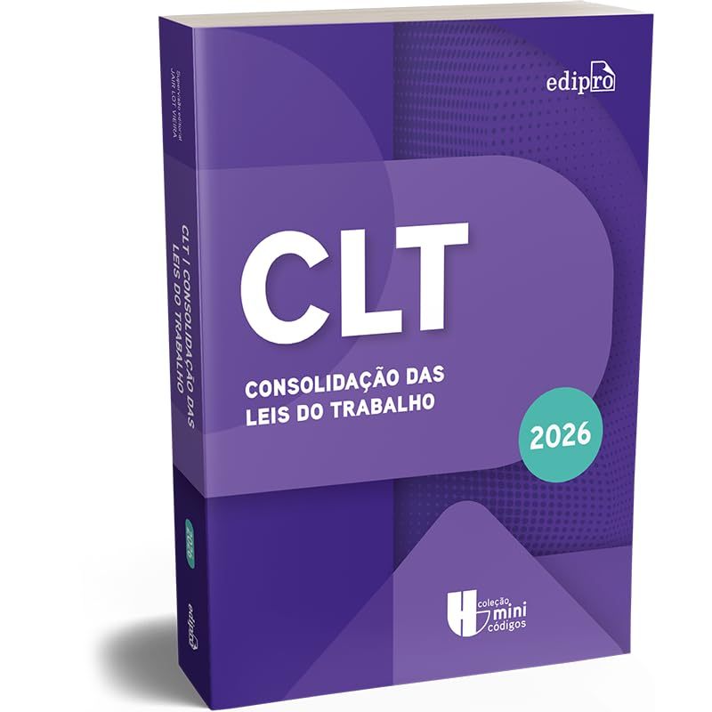 CLT 2026 - Consolidação das Leis do trabalho - Coleção Mini Códigos 2026 - Livros de direito (LANÇAMENTO) em Oferta na Shopee
