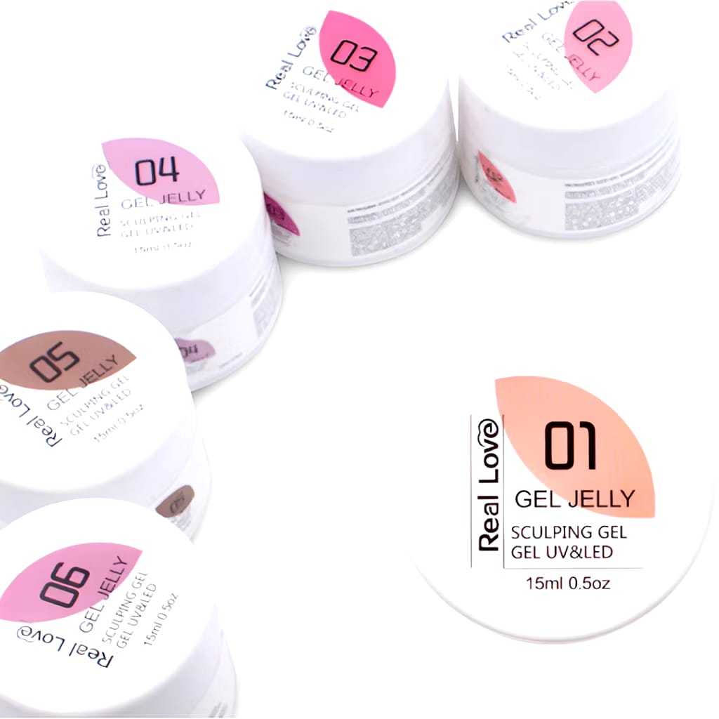 Gel Construtor Jelly Unhas Real Love 15ml em Oferta na Shopee