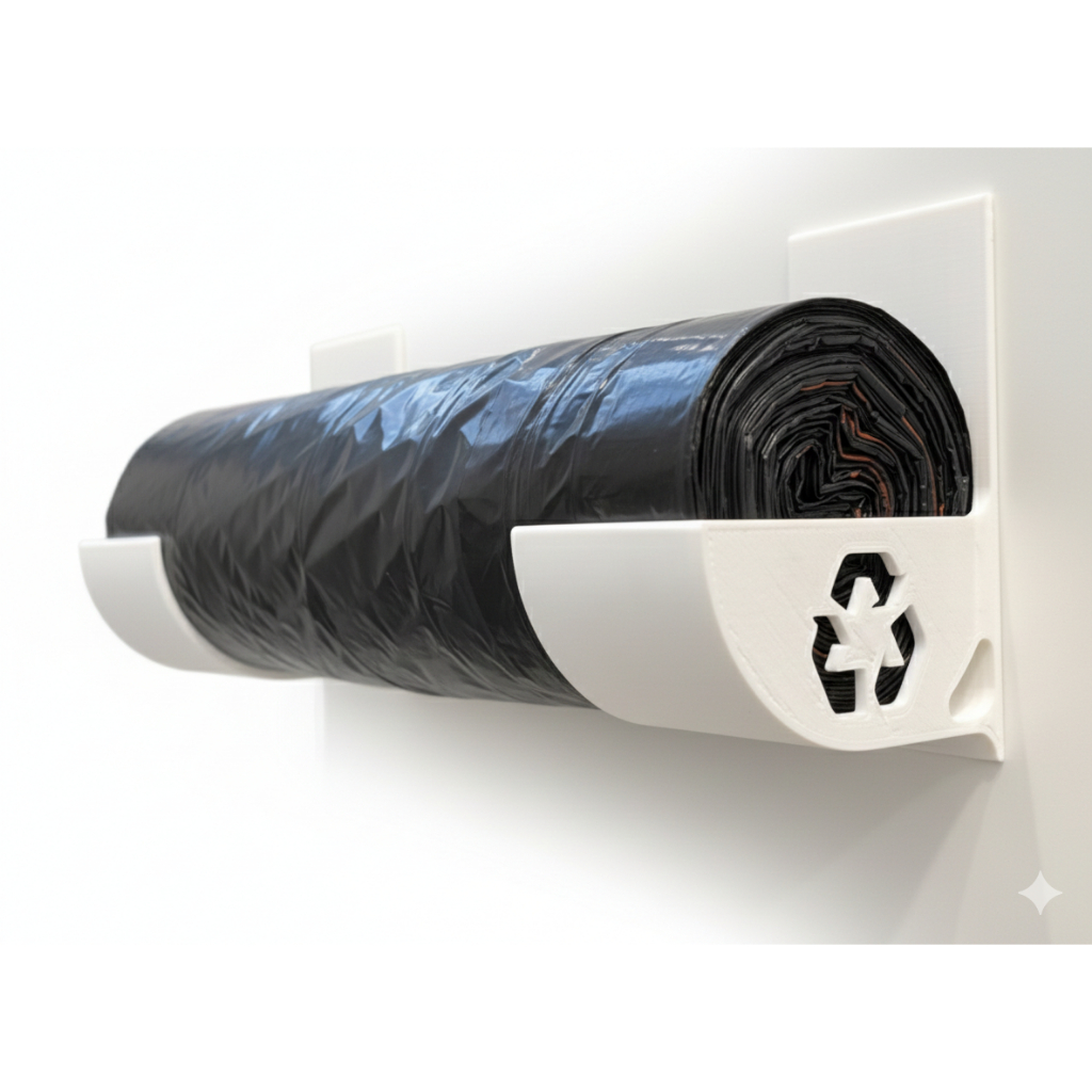 Suporte Organizador De Sacolas E Saco De Lixo Porta Puxa Saco Multiuso em Oferta na Shopee