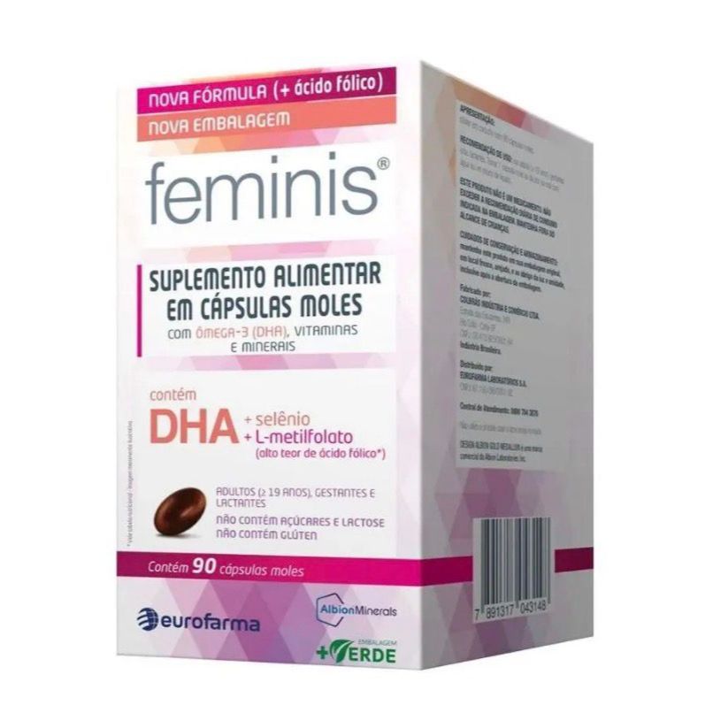 Feminis c\90 cápsulas gelatinosas moles