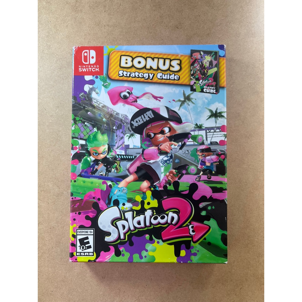 Splatoon 2 Guide Version Switch Mídia Física Nintendo Switch
