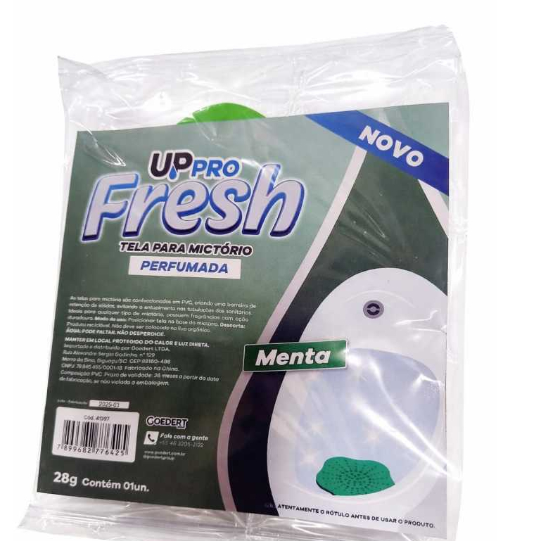 Tela para Mictório Perfumada Menta Anti Odor | Desodorizador Sanitário Anti Respingo Banheiro
