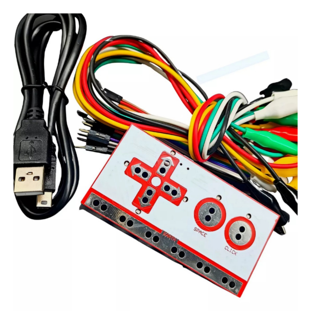 Kit Compatível Com makey Makey placa USB Maker Projetos Interativos DIY