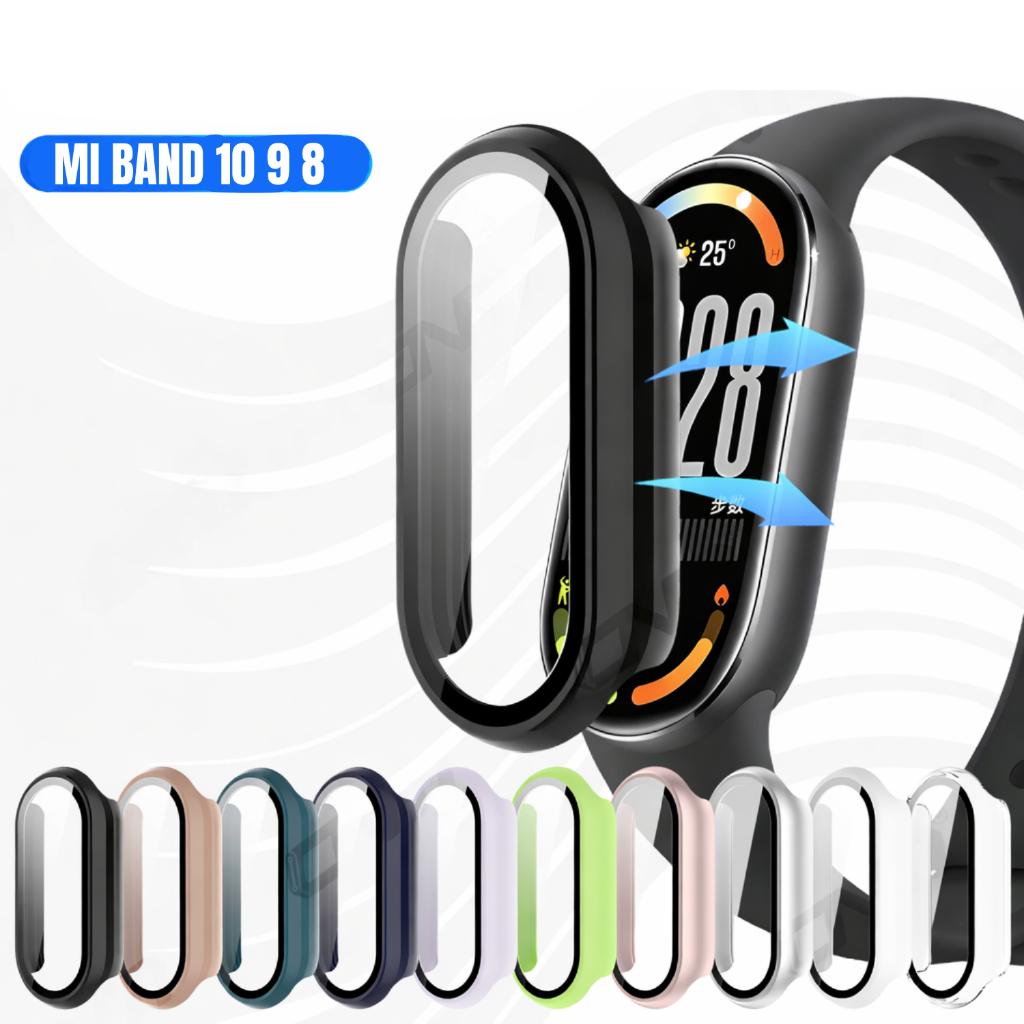 Case com Película para Mi Band 10 Capa Capinha miband em Oferta na Shopee