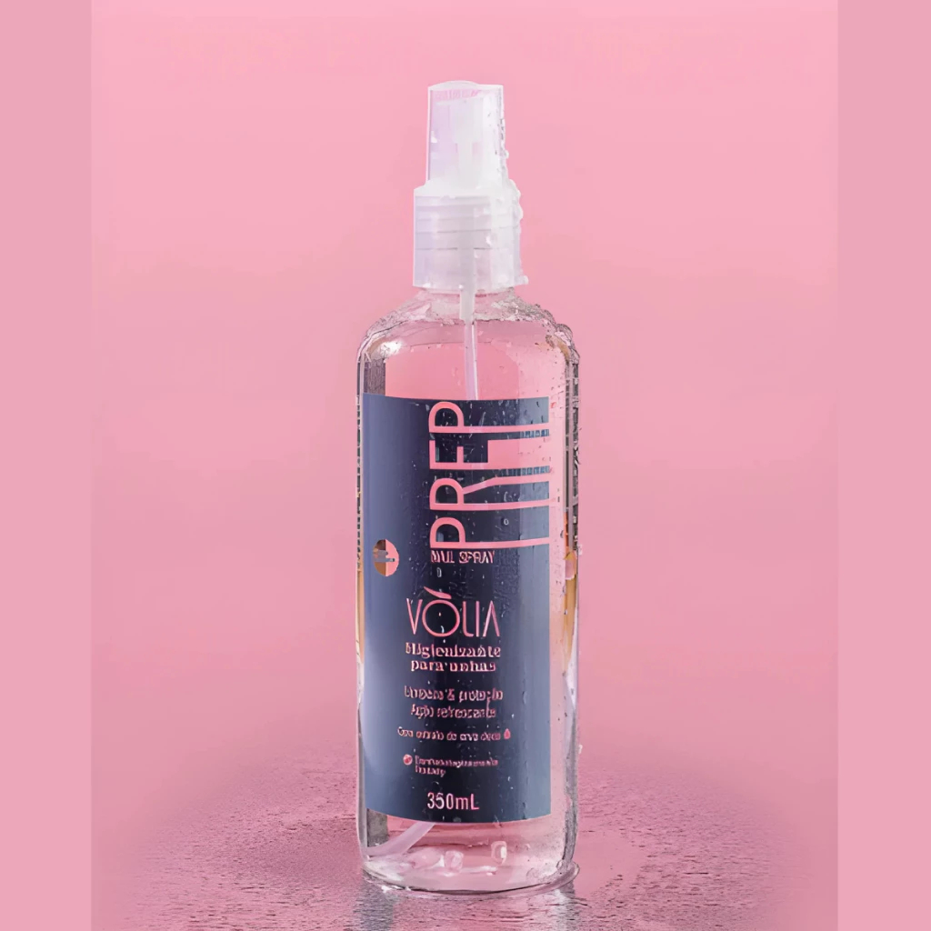 PREP VOLIA 350ml Spray Preparador Antisseptico higienizante para Unha Gel