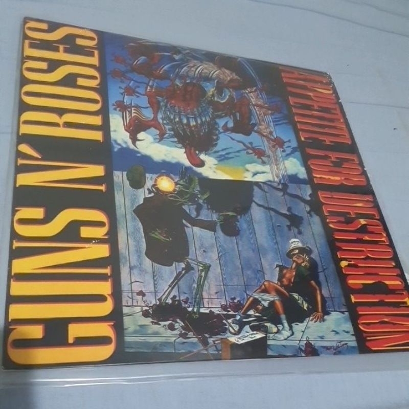 Guns n Roses apetite for destruction raro !!! gravadora geffen