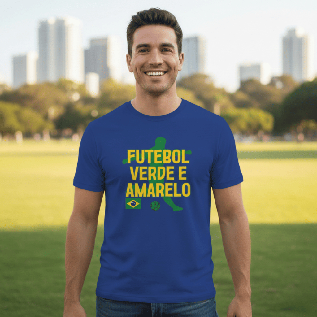 Camiseta Masculina Copa Do Mundo 2026 Camisa Futebol Brasil Seleção