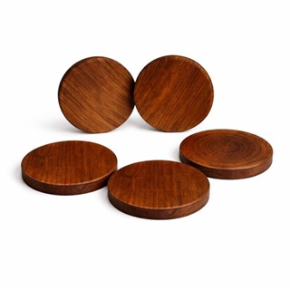 kit 5 tampo de madeira rustica boleira em Oferta na Shopee