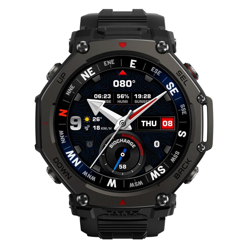 Relógio Smartwatch Amazfit T-Rex 3 Pro com GPS 10ATM 44mm e 48mm