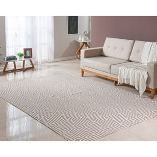 Tapete Jacquard Grande 3 x 3 Antiderrapante Moderno Geométrico Sofisticado Para Sala Quarto Conforto em Oferta na Shopee