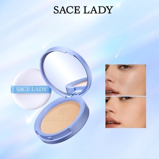 Pó Compacto SACE LADY Controle De Óleo Maquilhagem De Longa Duração em Oferta na Shopee