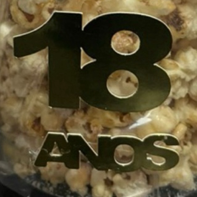 25 Número Grande 5cm para Decoração de balde acrílico  – Centro de Mesa, Balde Decorado, Festa Personalizada