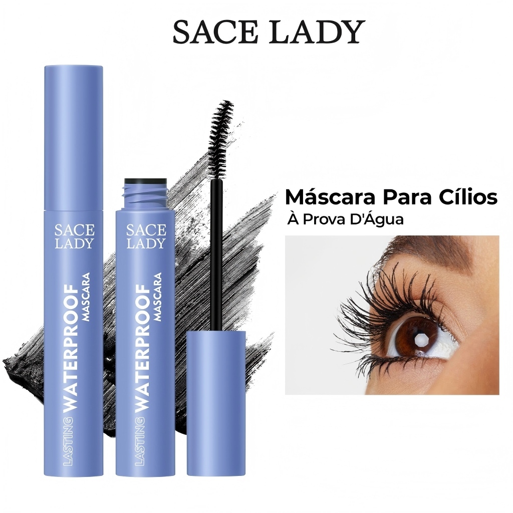 máscara para cílios SACE LADY resistente à água Cabelos longos e com cachos duradouros em Oferta na Shopee